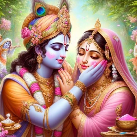 Krishna Poster, Holi Painting, Dortmund Logo, Holi Drawing, Holi Pictures, Radha Krishna Holi, Bad Room, Holi Photo, Radhe Krishna Wallpapers