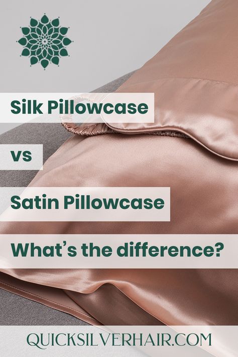 If you wonder if silk pillowcases are better for your hair than satin, the answer is YES! The best sleeping hair care solution that I have ever found was switching to silk pillowcases. One example: Silk pillowcases are cooler in the summer and warmer in the winter...Satin pillowcases just get hot and make you sweat; which is also horrible for your skin. Silk Pillowcase Diy, Diy Hair Care Recipes, Best Silk Pillowcase, Silk Pillowcase Hair, Pillow Cases Diy, Static Hair, Hair Care Recipes, Silk Pillowcases, Beautiful Gray Hair