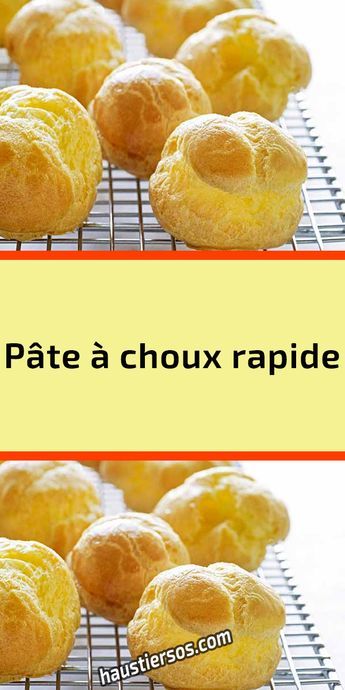 Pâte à choux rapide Choux Paste, Pate Pizza, Pizza Buns, Choux Buns, Croque Madame, Bun Recipe, Beignets, Hamburger Bun, Buns