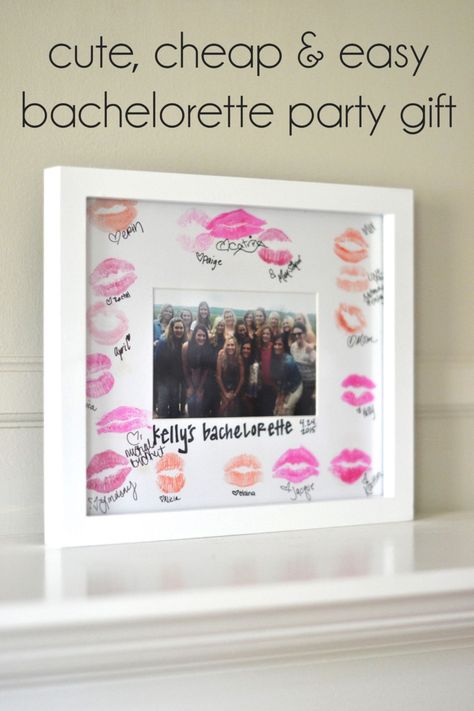 Cheap & Easy Bachelorette Party Gift Bachlorette Party Gifts, Diy Bachelorette Party Decorations, Bachelorette Crafts, Cheap Bachelorette Party, Bachelorette Bride Gifts, Bachelorette Diy, Bridesmaid Diy, Bachelorette Party Weekend, Nashville Bachelorette Party