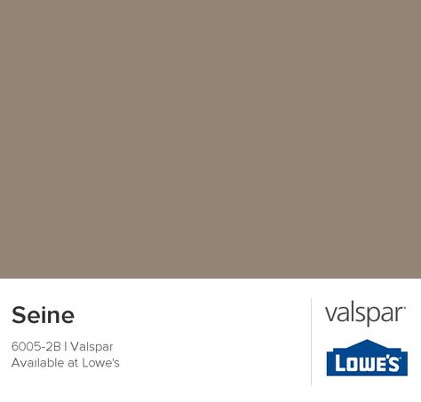 Paint Color Seine Popular Neutral Paint Colors, Valspar Paint Colors, Ocean Storm, Valspar Paint, Perfect Paint Color, Neutral Paint Colors, Kitchen Paint Colors, Neutral Paint, Color Chip