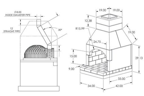 How to build a DIY pizza oven in your backyard! Dimensions, process, materials, and tips for a siccessful pizza oven. Pizza Oven Dimensions, Pizza Oven Outdoor Plans, Pizza Oven Plans, Build A Pizza Oven, Diy Pizza Oven, Inspiring Outdoor Spaces, How To Build Steps, Diy Pizza, Outdoor Fireplace Designs