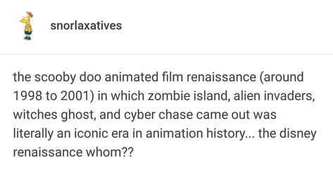 Scooby doo Scooby Doo Tumblr, Scooby Doo Funny, Scooby Doo Headcanon, Scooby Doo Memes, Alien Invader, Funny Tumblr Posts, Animation Film, Tumblr Posts, Tumblr Funny