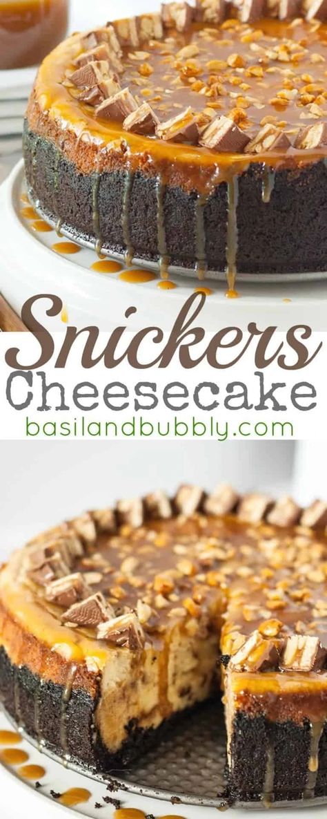 Snickers Cheesecake, Cheesecake Oreo, Oreo Chocolate, Chocolate Crust, Caramel Cheesecake, Cheesecake Cupcakes, Easy Cheesecake, Oreo Dessert, Keto Cheesecake