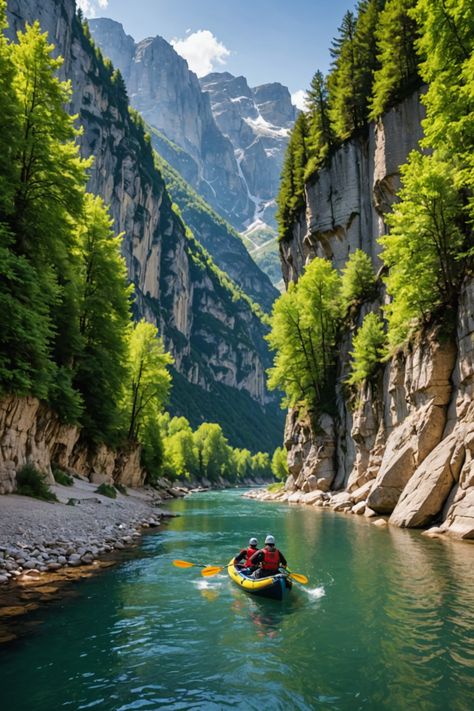 7 Thrilling Adventure Activities in France for Outdoor Enthusiasts! Hiking In France, French Alps Aesthetic, France Activities, Hiking France, Outdoor Exploration, Hiking Aesthetic, French Alps, White Water Rafting, Adventure Activities