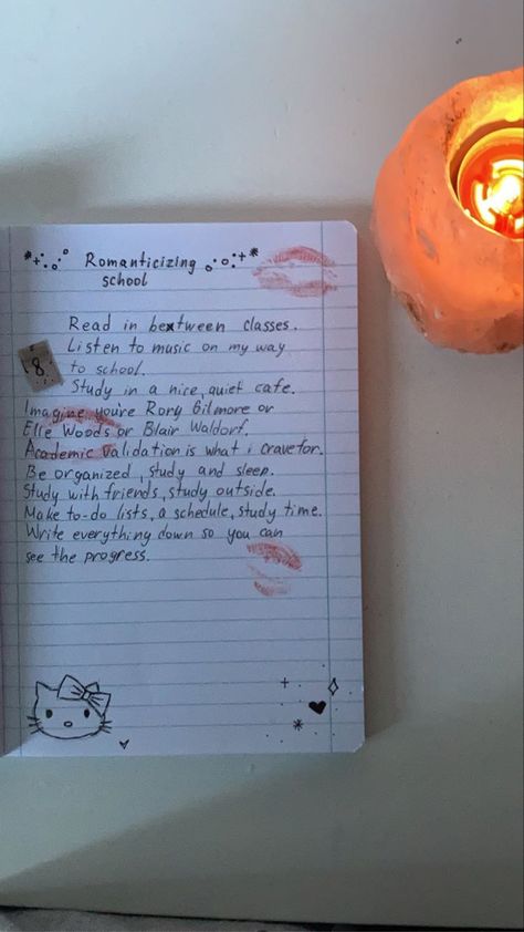 💌 how to romanticise school | journal idea| #journal #romanticizing #school #aesthetic Romanticizing School Aesthetic, Romanticise School, Idea Journal, Romanticize School, School Journal, Romanticising School, School Journals, Romanticizing School, Journal Idea