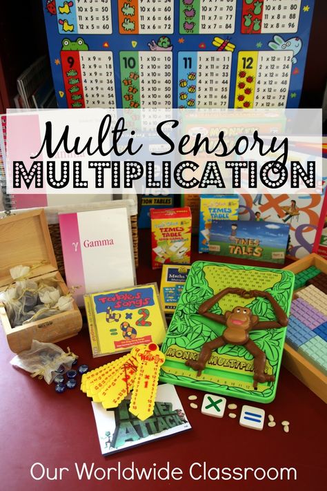 Hands On Multisensory Multiplication Multiplication Key Words, Multiplication Mastery Display, Multiplication Array Cities, Multisensory Math, Lattice Multiplication, Commutative Property Of Multiplication, Multiplication Strategies, Multi Sensory Learning, Learning Multiplication