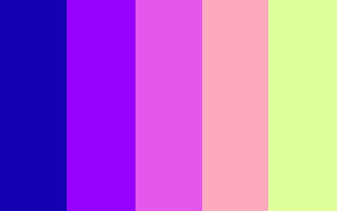 Kidcore Color Palette, Vaporwave Color Palette, Hot Color Palette, Purple Color Combinations, Cool Color Palette, Color Design Inspiration, Color Palette Challenge, Hex Color Palette, Palette Art