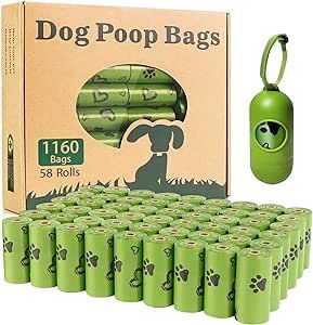 Dog Poo Bags: 1160 Count, Extra Strong & Scented Dog Poo, Dog Poo Bags, Pooper Scooper, Save Power, Dogs Pooping, Amazon Products, Electronic Toys, Garden Gifts, Book Gifts