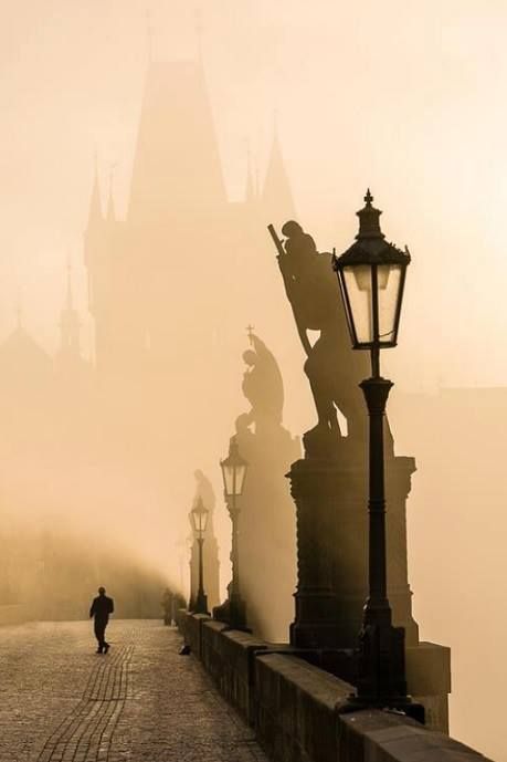 Prague, Czech Republic Wow Photo, Magic Places, Foggy Day, Cesky Krumlov, Charles Bridge, Voyage Europe, Prague Czech Republic, Prague Czech, Bratislava