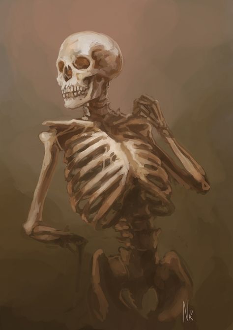 Skeleton Self Portrait, Skeleton Hunched Over, Skeleton Lying Down, Skeleton In A Dress, Skeleton Laying Down, Human Skeleton Art, Skeleton Posing, Posing Skeletons, Skeleton Art Drawing