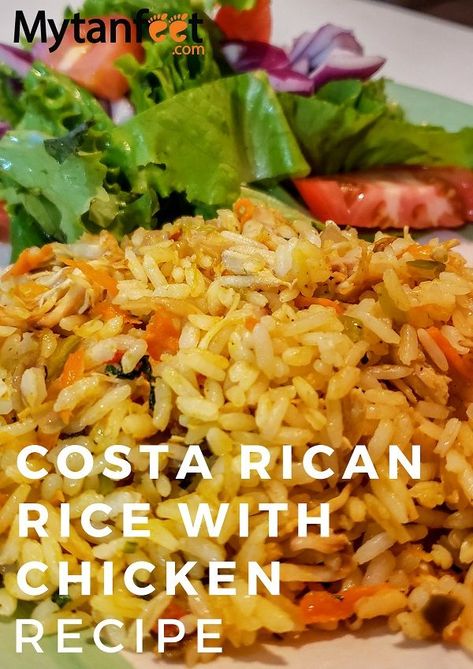 Costa Rica Rice And Beans, Costa Vida Rice Recipe, Costa Rican Rice And Beans Recipe, Costa Rica Rice And Beans Recipe, Costa Rican Chicken Recipes, Costa Rica Recipes Easy, Costa Rican Chicken And Rice, Traditional Costa Rican Food, Easy Costa Rican Recipes