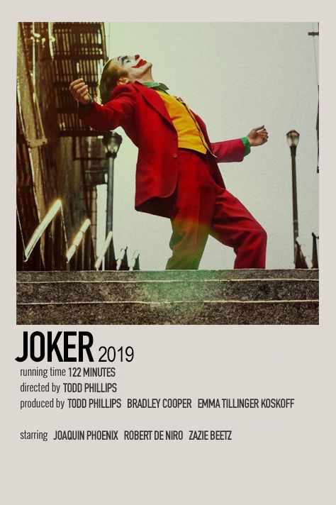 minimalistic polaroid poster made by @wcnderlcnd (me) Deco Cinema, Movie Character Posters, Movie Poster Room, Film Polaroid, Classic Films Posters, Joker Poster, Most Paused Movie Scenes, Iconic Movie Posters, Movie Card