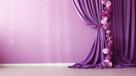 Stunning flowered wedding backdrop, generative AI 26313502 Stock Photo at Vecteezy Wedding Backdrop Purple, Wedding Stage Background, Stage Background, Wedding People, Heart Tree, Wedding Stage, Cityscape Photos, Heart With Arrow, Background Banner