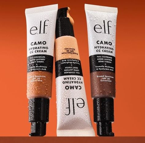 The new E.L.F. Cosmetics Hydrating Camo CC Cream SPF 30 lands tomorrow for Spring 2024 at elfcosmetics.com. This new formula is a retake on the Camo CC Cream with a new hydrating formula that contains SPF 30 as well as a hydrating, skin plumping formula. No one gets left behind with 30 shades to choose […] Dewy Foundation, Color Correcting Cream, Foundation With Spf, Loreal Paris Infallible, Hydrating Skin, E.l.f. Cosmetics, Perfect Complexion, Elf Cosmetics, Elf Makeup