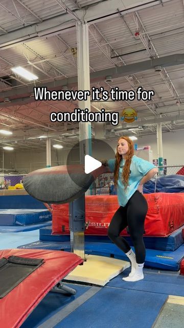 Eryn McNichol on Instagram: "They wanted to do the last one lmao but I swear they don’t even let me finish the word “conditioning” 😂 

#gymnastics #gymnasticsfails" Gymnastics Conditioning, Gymnastics Fails, Last One, Gymnastics, Funny Memes, Let Me, Conditioner, Let It Be, Memes