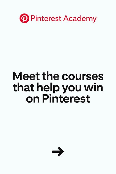 Take your pick: Pinterest Academy offers free courses for all your campaign needs ✅ Pinterest Academy, Self Employed Jobs, Pinterest Course, Pinterest Advertising, Learn Pinterest, Pinterest Expert, Showit Website Template, Pinterest Business Account, Money Magic