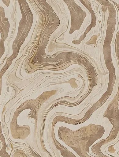 ↑↑↑ Larger size on website 🔸 The image is a close-up of a marble surface, showcasing swirling patterns in shades of beige, brown, 🔸 From Midjourney AI Image Flowing Water, Marble Surface, Elegant Aesthetic, Shades Of Beige, Marbling, Swirl Pattern, Beige Brown, Geology, Art Images