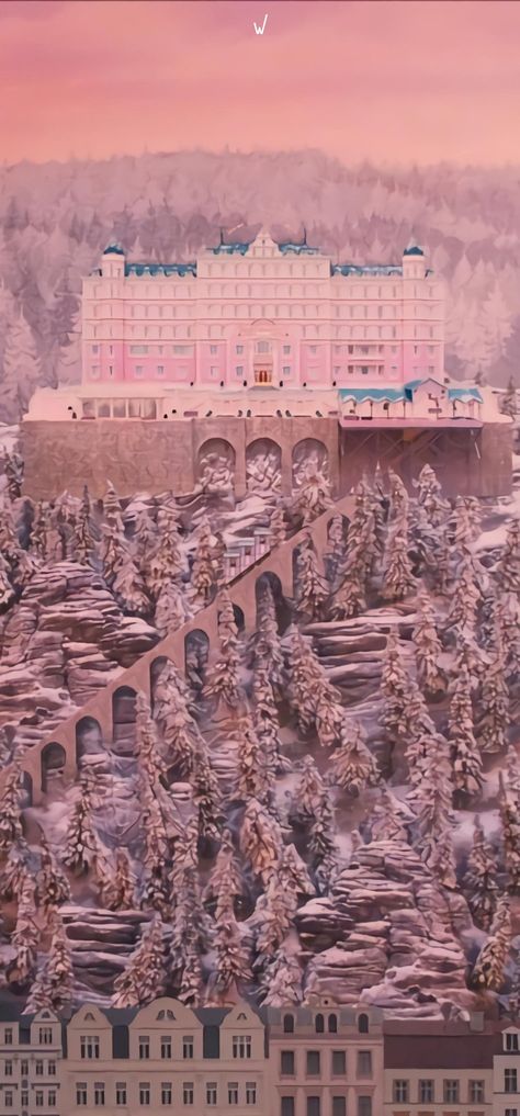 Wes Anderson Phone Wallpaper, Wes Anderson Wallpaper, Felt Mountain, Wes Anderson Characters, Wes Anderson Aesthetic, Hotel Budapest, The Grand Budapest Hotel, Wes Anderson Movies, Wes Anderson Films