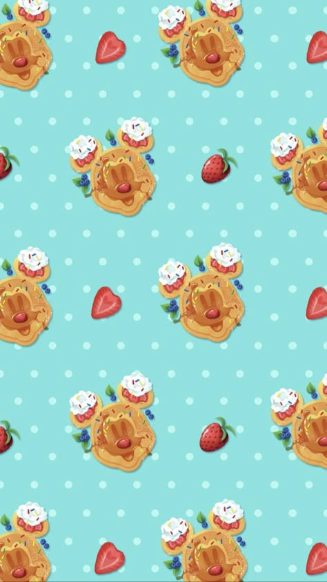 Mickey Waffle, Disney Backgrounds, Disney Phone Backgrounds, Disney Sweets, General Aesthetic, Foolish Mortals, Mouse Wallpaper, Disney Wallpapers, Disney Background