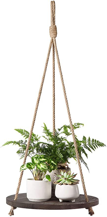 Hanging Plant Shelf, Shelf Round, Candles Photo, Kitchen Dark, Home Decor Display, Shelf Vintage, Hanging Planters Indoor, Small Ornaments, Kitchen Patio