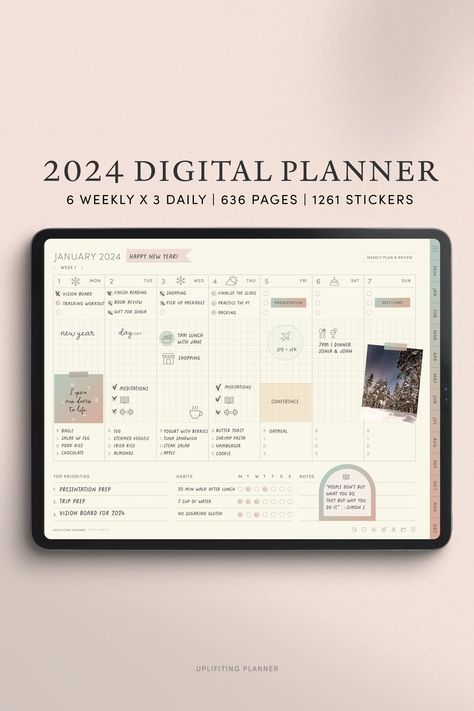 Elevate your planning with our Free Coloring Page for the 2025 All-in-One Digital Planner. Perfect for creativity lovers, this printable design adds personal flair to your organization. Download now and unleash your imagination! #ColoringPage #DigitalPlanner #2025Planner #PrintableArt 2024 Digital Planner, Goodnotes Diary, Goodnotes Template Free Study, Bullet Journal Grid, Goodnotes Ideas, Goodnotes Aesthetic, Ipad With Apple Pencil, Goodnotes Free, Exam Planner