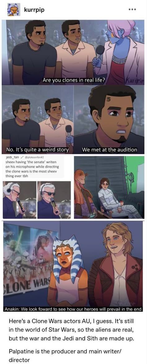 Obikin Comic, The Clones Fanart, Clone Wars Fanart Clones, Funny Star Wars Fanart, Bad Batch Fanart Cute, Star Wars Au Fanart, Funny Clone Wars Fanart, Clone Wars Fives Fanart, Ayla Secura X Bly