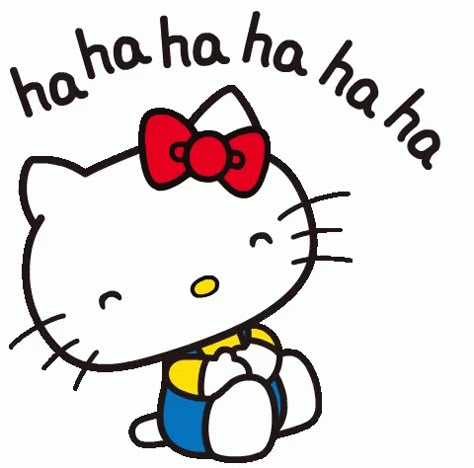 Hello Kitty Haha GIF - HelloKitty Haha Laughing - Discover & Share GIFs Haha Gif, Hello Gif, Charmmy Kitty, Hello Kitty Images, Ha Ha Ha, Hello Kitty Characters, Hello Kit, Hello Kitty Backgrounds, Hello Kitty Art