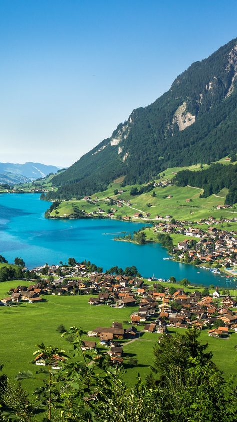 Lungern Switzerland, Switzerland Wallpaper, Lakeside Village, Digital Marketing Seo, Location Inspiration, Landscape Concept, Seo Expert, Landscape Pictures, City Aesthetic