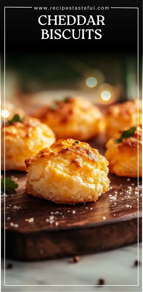 These warm, buttery, and flaky cheddar biscuits are packed with cheesy goodness, making them the perfect side dish for your Thanksgiving feast. Ideal for soaking up gravy and sauces, these biscuits are sure to be a crowd-pleaser! #CheddarBiscuits #ThanksgivingSideDish #ButteryBiscuits #CheeseBiscuits #HolidaySideDish #FlakyBiscuits #CheddarLovers #ComfortFood #BiscuitsForThanksgiving Easy Cheese Biscuit Recipe, Cheddar Buttermilk Biscuits, Garlic Cheddar Biscuits, Cheddar Cheese Biscuits, Cheesy Biscuits, Cheesy Biscuit, Flaky Biscuits, Cheddar Biscuits, Biscuits Easy