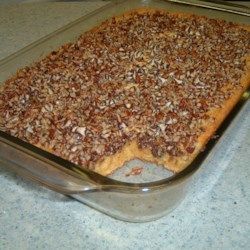 Hornets Nest Cake - Allrecipes.com Nest Cake, Hornets Nest, Pecan Bars, Vegetarian Cake, Butterscotch Chips, Yellow Cake, Eat Dessert First, Eat Dessert, Pecans