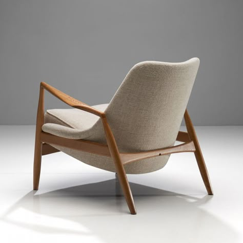 Modern Lounge Chair Design, Scandinavian Lounge Chair, Hammock Chairs, Mid Century Modern Lounge, Hanging Chairs, Chair Design Wooden, Kofod Larsen, Scandinavian Chairs, Lounge Chair Design