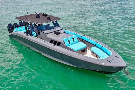 Luxury Boats Yachts, Drag Boat Racing, Center Console Fishing Boats, Deck Boats, Midnight Express, Yacht World, Sport Yacht, Open Deck, Boat Wraps