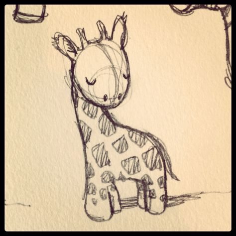 Baby giraffe ! #giraffe #baby #sketch #doodle A Giraffe Drawing, Cool Giraffe Drawing, Giraphe Drawing Cute, Giraffe Drawings Easy, Giraffe Drawing Reference, Sloth Sketch Simple, Animal Drawings Giraffe, Cute Giraffe Doodle, Giraffe Doodle Easy