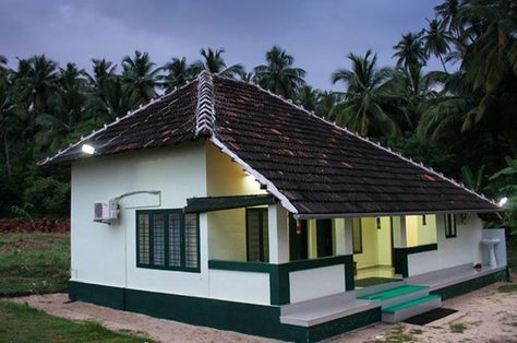 South Indian Village House, South Indian House Design, Indian Village House, South Indian House, South Indian Village, Traditional Kerala House, Indian House Designs, Kerala Traditional House, Indian House Design