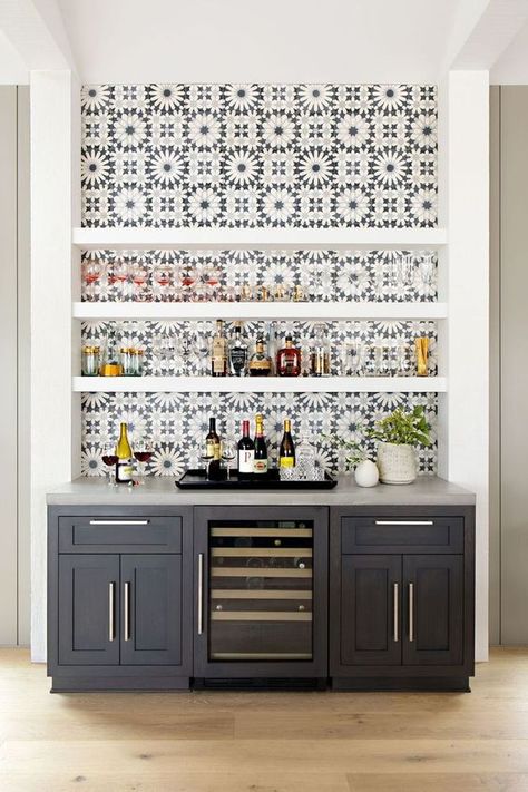 Basement Bar Ideas, Home Wet Bar, Basement Bar Designs, Built In Bar, Basement Makeover, Home Bar Designs, Living Room Bar, Basement Bar, Basement Decor