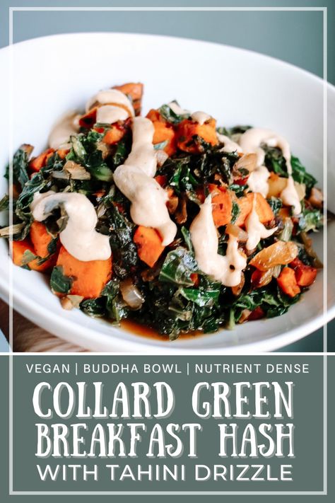 Collard Greens For Breakfast, Collard Green Breakfast, Vegan Collards Recipes, Collard Greens Breakfast, Breakfast Collard Greens, Collard Recipes Healthy, Leafy Green Breakfast Recipes, Greens For Breakfast, Collard Greens Recipe Healthy