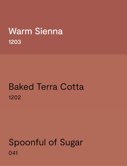 Benjamin Moore Baked Terra Cotta, Baked Terracotta Paint, Terra Mauve Benjamin Moore, Baked Terra Cotta Benjamin Moore, Light Terracotta Paint Colors, Terra Cotta Paint Color, Mexico Interior, Italian Cottage, Painted Hallway