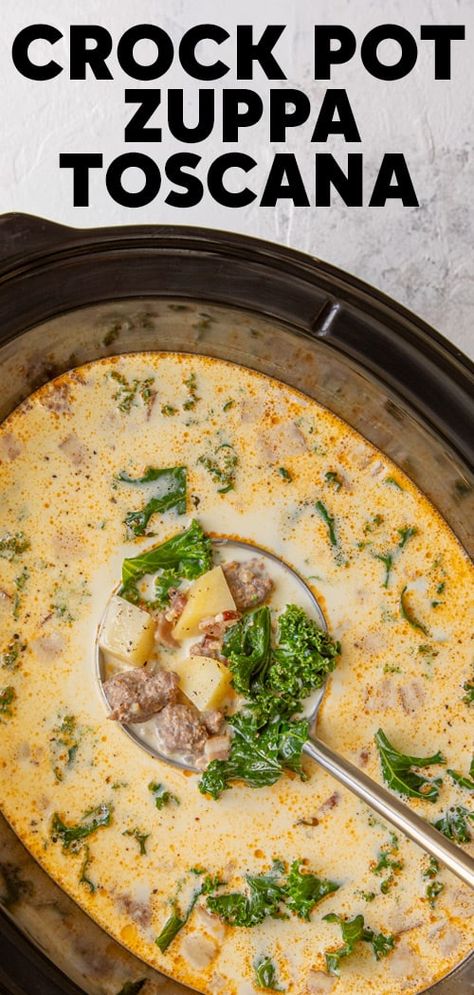 Olive Garden Sausage Soup, Olive Garden Potato Soup, Copycat Soup, Zuppa Toscana Soup Olive Garden, Sausage Potato Soup, Sausage And Kale Soup, Olive Garden Copycat, Zuppa Toscana Soup, Toscana Soup