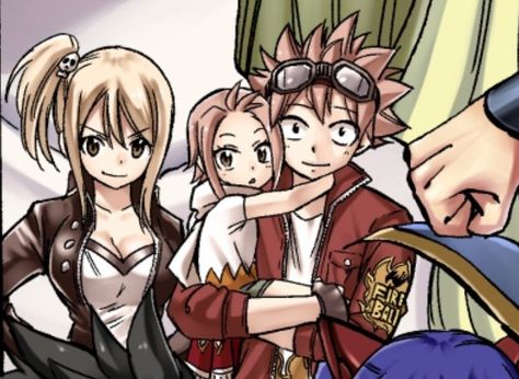 Natsu And Lucy Kiss, Fairy Tail Kids, Natsu E Lucy, Natsu Fairy Tail, Fairy Tail Natsu And Lucy, Natsu X Lucy, Fairy Tail Nalu, Fairy Tail Lucy, Natsu And Lucy