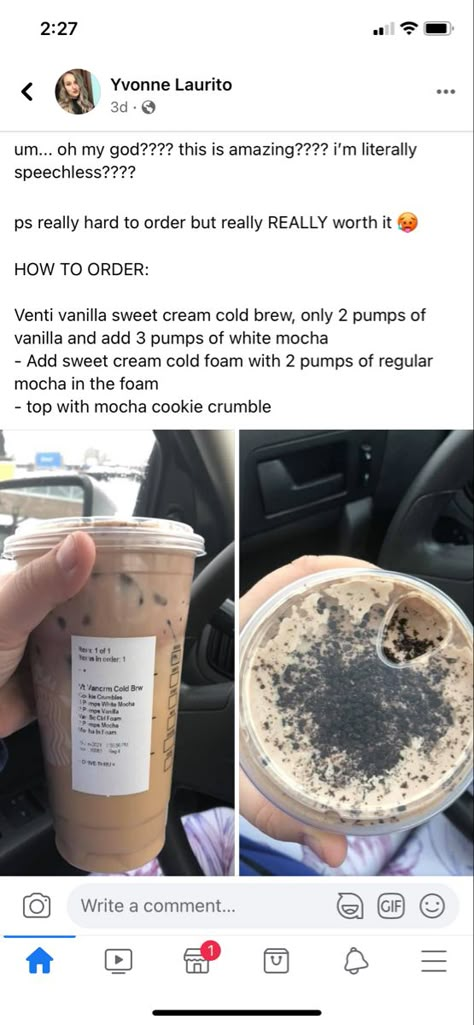 Free Starbucks Gift Card, Mocha Cookie Crumble, Starbucks Secret Menu Recipes, Café Starbucks, Cold Starbucks Drinks, Starbucks Drinks Diy, Secret Starbucks Recipes, Mocha Cookies, Cookie Crumble