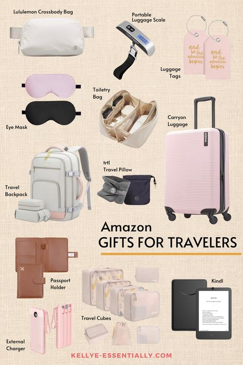 The Ultimate Holiday Gift Guide for Travelers! This guide has everything a travel lover needs! 🧳 From must-have travel essentials to tech gadgets, and cozy comforts, these Amazon finds are perfect for anyone who loves to travel.   🎄 Give the gift of stress-free travel this holiday season with practical and thoughtful ideas they’ll use on every trip. Tap the pin to shop now and make holiday shopping easy! Packing For A Trip, Travel Must Haves, Amazon Essentials, Travel Lover, Holiday Shopping, Holiday Deals, Free Travel, Luxury Store, Comforters Cozy