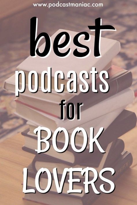 A short list of the best podcasts for readers. If you are a book lover, check out these podcasts about books, authors, and new releases. Book Podcasts, Best Podcasts, About Books, Ted Talks, Favorite Authors, I Love Books, Great Books, Reading Lists, Love Book