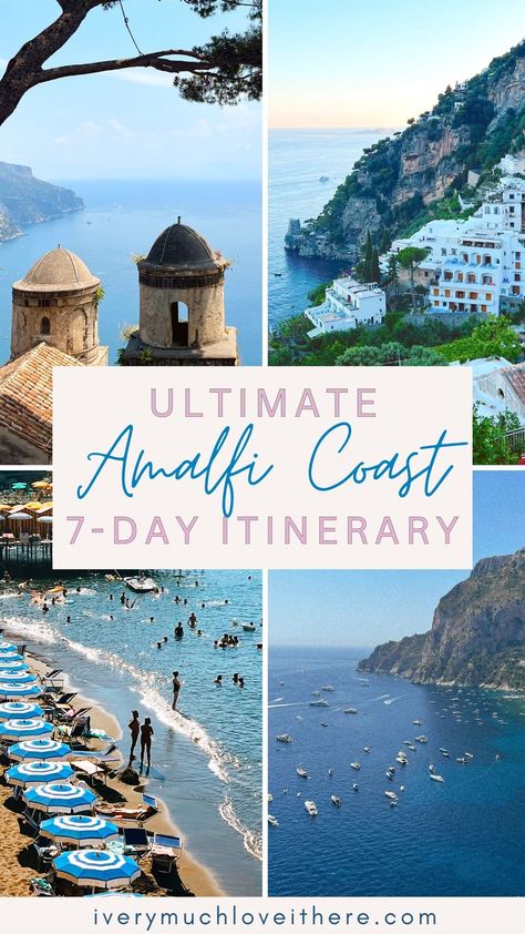 Ultimate Amalfi Coast Itinerary | 7-10 Day Itinerary Amalfi Coast Things To Do, Amalfi Coast Itenary, Naples And Amalfi Coast Itinerary, What To Do In Amalfi Coast, Capri Day Trip, Italy Itinerary 10 Days Amalfi Coast, Amalfi Coast Road Trip, Amalfi Coast Bucket List, Amalfi Itinerary