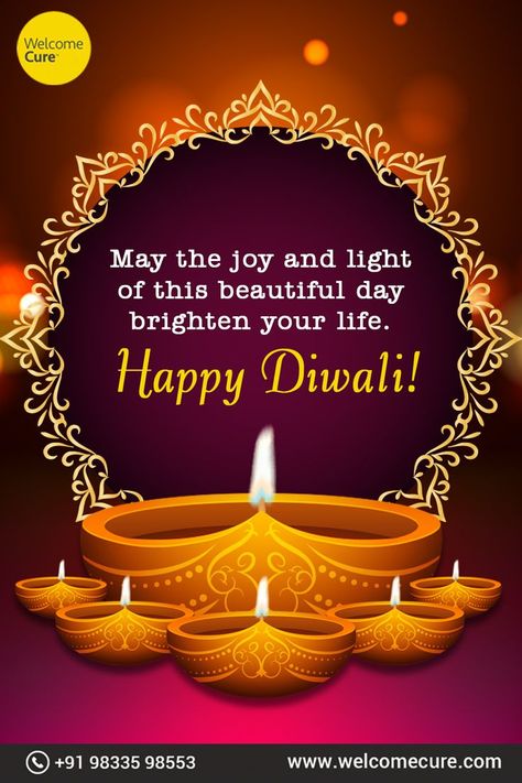 May millions of lamps illuminate your life with joy, prosperity, health and wealth forever. Wishing you and your family a very Happy Diwali. #Diwali #HappyDiwali #wishes #Festivewishes #Health #Welcomecure #life Happy Diwali Bandi Chod Divas, Happy Diwali Husband, Happy Divali Trinidad, Happy Diwali To You And Your Family, Shub Diwali Wishes, Subh Dipawali Wishes, Deepali Wishes, Green Diwali, Diwali Wishes Messages