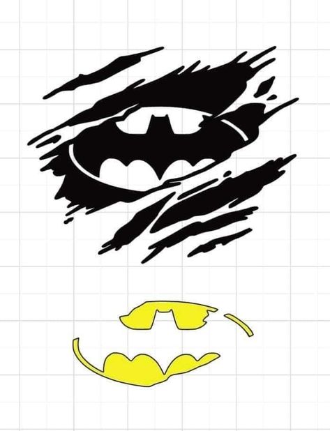 Batman Cricut Projects, Layered Vinyl Designs Svg, Batman Svg Free Cricut, Cartoon Svg Free, Batman Svg, Cricut Projects Easy, Idee Cricut, Cricut Stencils, Projets Cricut