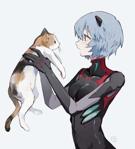 Rei Evangelion, Evangelion Art, Neon Evangelion, Rei Ayanami, Mia 3, Neon Genesis Evangelion, Sketchbook Art Inspiration, Blue Hair, Art Inspo