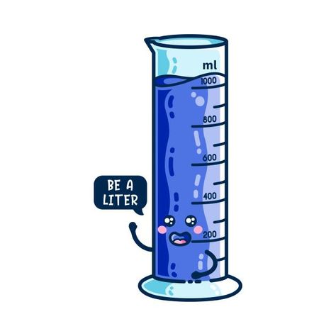 Graduated Cylinder Drawing, Chemistry Stickers, Biotechnology Art, Science Lab Decorations, Graduated Cylinders, Graduated Cylinder, Vision Board Printables, Science Design, Adorable Stickers