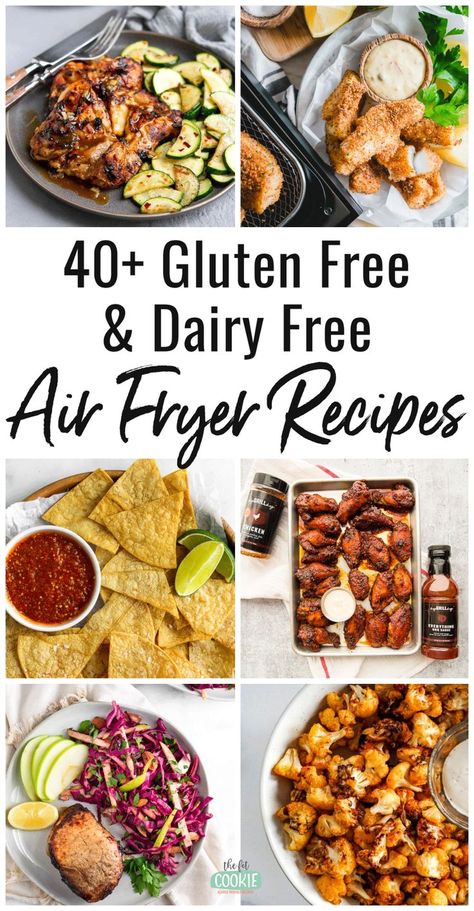 Dairy Free Air Fryer Recipes, Gluten Free Air Fryer Recipes, Gluten Free Dairy Free Recipes Dinner, Gluten Free Dairy Free Dinner, Dairy Free Recipes Dinner, Dairy Free Dinner, Soy Free Recipes, Air Fryer Recipe, Dairy Free Diet