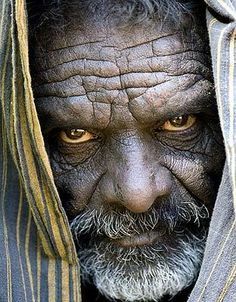 Artist Trevor Gainey, took his portrait in Andhra Pradesh in India and says he was captivated by his subject's intense stare. Stippling Ideas, Homo Sapien, Earth People, Old Faces, Photography Competitions, Face Reference, Many Faces, Human Face, People Of The World